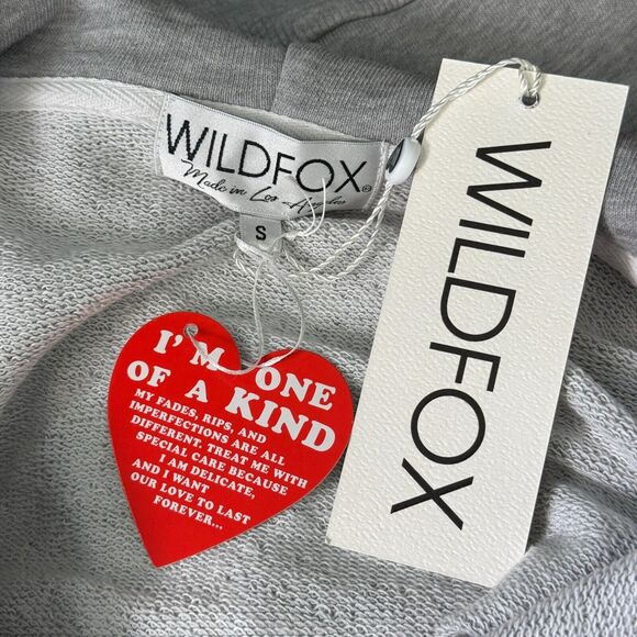 Wildfox Bridesmaid Jacket Women Small Zip Up Hoodie Sweatshirt Wedding Gift NEW - Picture 3 of 9